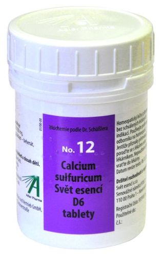 World of essences Calcium sulfuricum D6 400 tablets