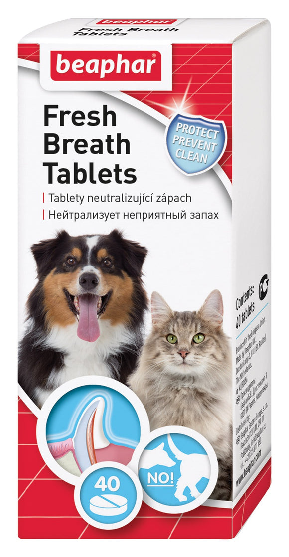 Beaphar Fresh Breath 40 tablets for pets