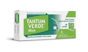Tantum verde Mint 3 mg 20 lozenges – My Dr. XM