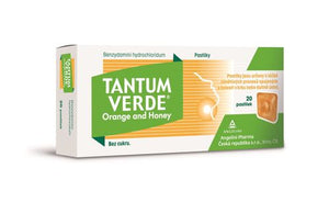 Tantum verde Orange and Honey 3 mg 20 lozenges