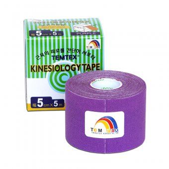 TEMTEX Kinesio tape 5 cm x 5 m violet tape - mydrxm.com