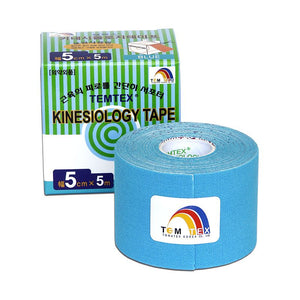 TEMTEX Kinesio tape 5 cm x 5 m blue tape - mydrxm.com