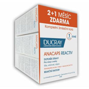 Ducray Anacaps Reactiv 30 capsules TRIO (2 + 1 free) - mydrxm.com