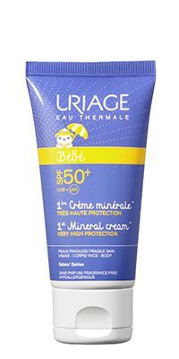 Uriage Bébé Mineral cream for the smallest SPF 50+ 50 ml
