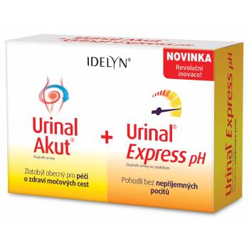 Idelyn Urinal Akut + Urinal Express pH 10 tablets + 6 sachets - mydrxm.com