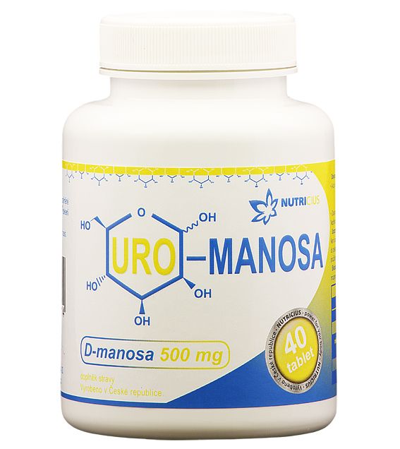 Nutricius URO - Manosa 40 tablets - mydrxm.com