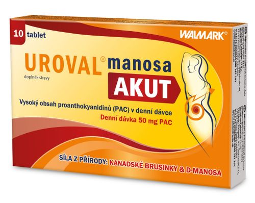 Uroval Manosa AKUT 10 tablets