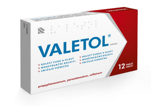 Valetol 12 tablets - mydrxm.com