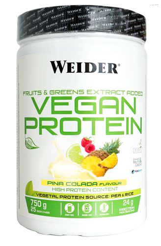 WEIDER Vegan protein pineapple - coconut 750 g