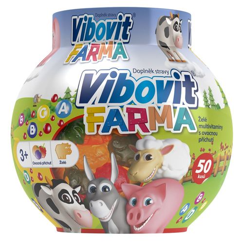 Vibovit FARM jelly multivitamins 50 pcs