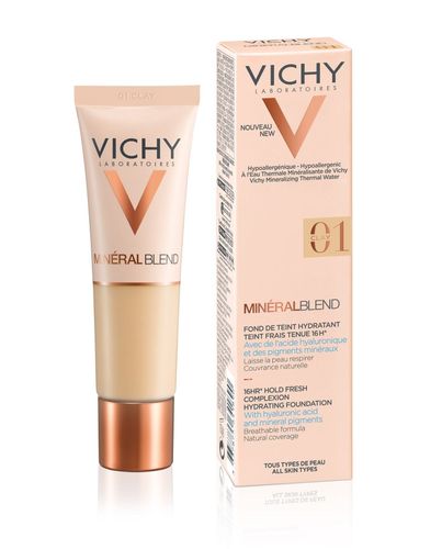 Vichy Minéral Blend Shade 01 Clay Moisturizing Makeup 30 ml