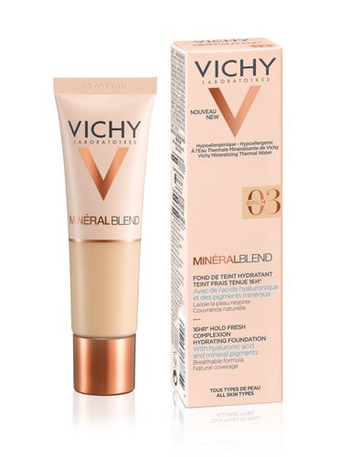 Vichy Minéral Blend Shade 03 Gypsum Moisturizing Makeup 30 ml