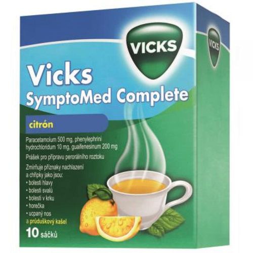 Vicks SymptoMed Complete lemon 10 bags