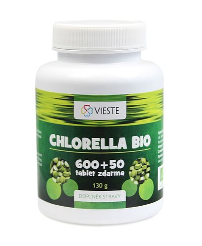 Vieste Chlorella BIO 600 + 50 tablets