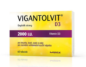 Vigantolvit D3 2000 IU 60 capsules For healthy bones - mydrxm.com