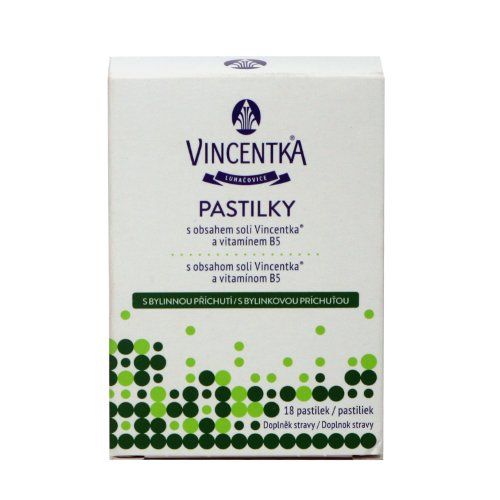 Vincentka Herbal lozenges 18 pcs