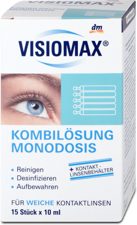 VISIOMAX combined solution for soft contact lenses, 150 ml
