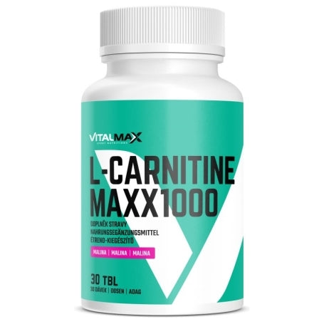 VITALMAX L-CARNITINE MAXX 1000 30 TABLETS - mydrxm.com