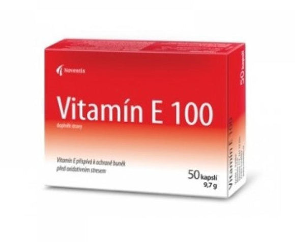 Noventis Vitamin E 100 mg 50 capsules - mydrxm.com