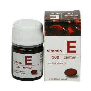 Zentiva Vitamin E 100 mg 30 capsules - mydrxm.com