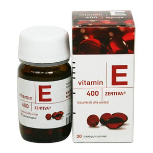 Zentiva Vitamin E 400 mg 30 capsules - mydrxm.com