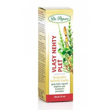 Dr. Popov Hair Nails Skin Herbal Drops 50 ml - mydrxm.com