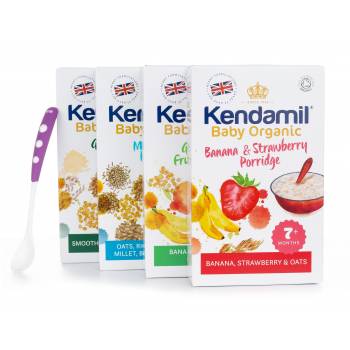 Kendamil Baby Organic Porridge set of 4 + gift - mydrxm.com