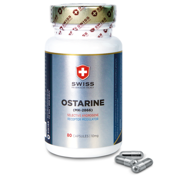 Swiss Pharma OSTARINE (MK-2866) 10 mg 80 capsules