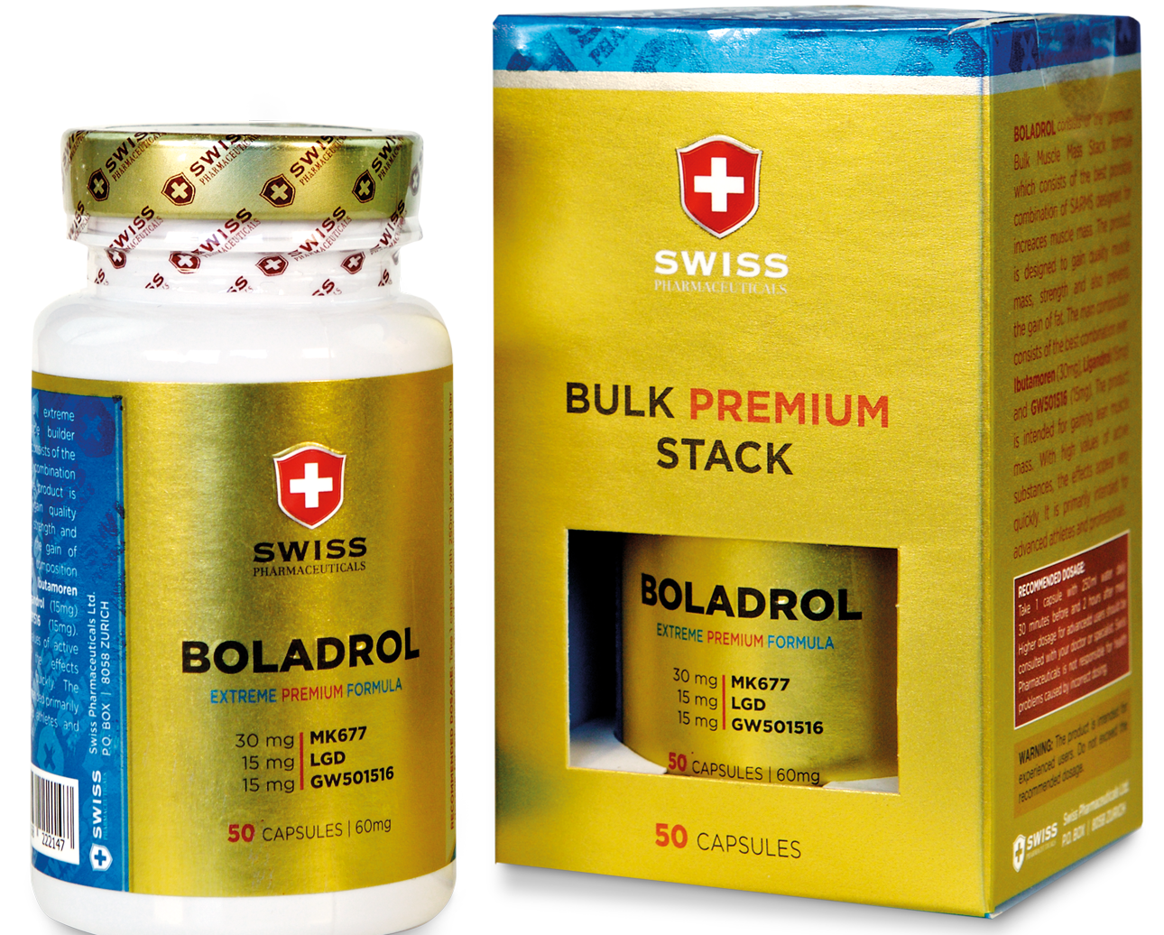 Swiss Pharma BOLADROL 50 capsules – My Dr. XM