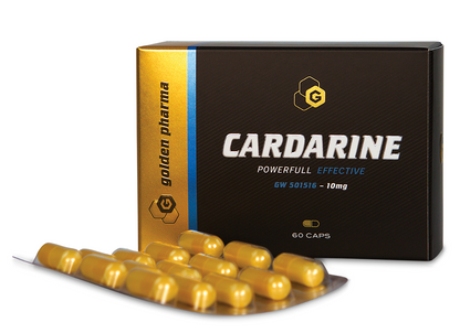 Golden Pharma CARDARINE (GW 501516) 10 mg 60 capsules