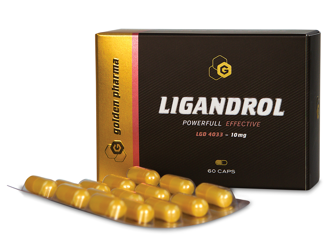 Golden Pharma LIGANDROL (LGD-4033) 10 mg 60 capsules