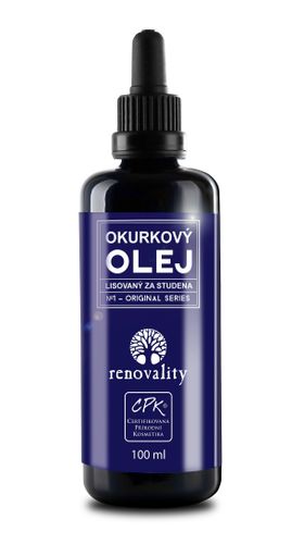 Renovality Cold pressed cucumber oil 100 ml