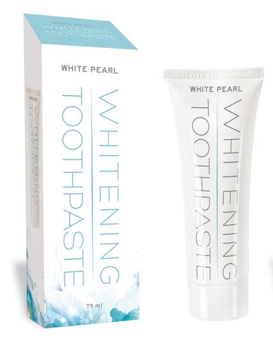 White pearl Whitening toothpaste 75 ml