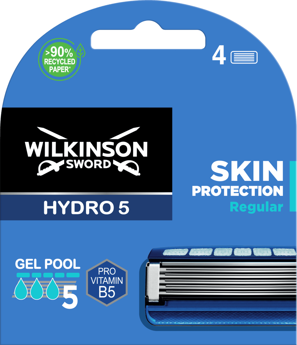 Wilkinson Sword Hydro 5 spare shaving head Skin Protection Regular, 4 pcs