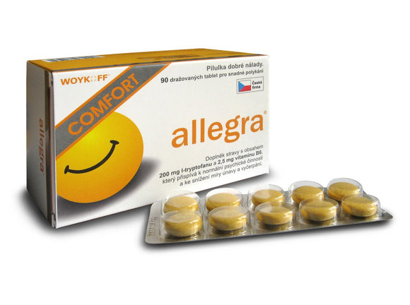 Woykoff allegra COMFORT 90 tablets stress relief - mydrxm.com