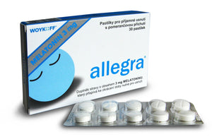 WOYKOFF Melatonin Allegra 3 mg 30 pastilles - mydrxm.com