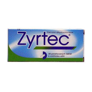 Zyrtec 10 mg 20 tablets - mydrxm.com
